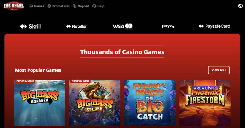 LosVegas homepage